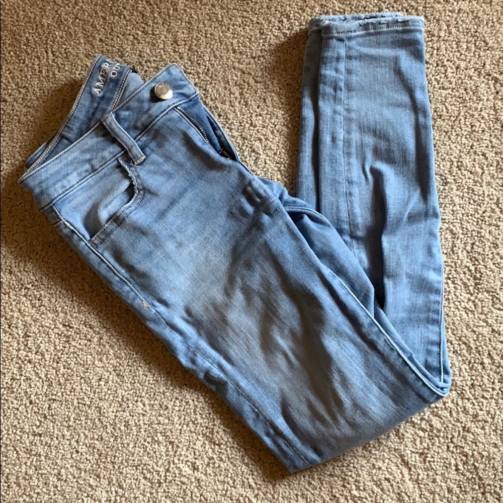 American Eagle super super stretch jeggings
